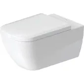Duravit Wand-WC HAPPY D.2 RIMLESS tief, 365x620mm weiß WG weiß