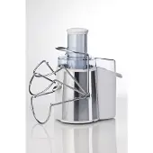 Ariete Centrika Metal 173 Entsafter, 700 Watt, Edelstahlgehäuse, 2 Geschwindigkeitsstufen, Fruchtfleischbehälter