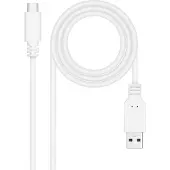 Nanocable Kabel Usb-a A Usb-c Usb3.1 1,5m White 10.01.4001-l150-w