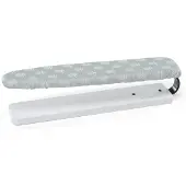 Foppapedretti LoStiramaniche, Ärmelbügelbrett, Aluminium, Baumwolle, Polyester, Trocken-Bügeleisen, Schwarz, Grau, Weiß, Abbildung, Grau, Weiß