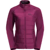 Jack Wolfskin Ganzjahresjacke Geisshorn 3in1 (wasser/winddicht, atmungsaktiv, warm) berryrot Damen