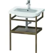 Duravit Handtuchhalter DURASTYLE 440x590mm m Abl. bas matt/nussbaum mass