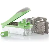 InnovaGoods 7-in-1-Gemüseschneider, Reibe und Mandoline mit Rezepten und Zubehör Choppie Expert InnovaGoods