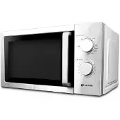 Grunkel MWG-20INOX, Arbeitsplatte, Solo-Mikrowelle, 20 l, 700 W, Drehregler, Edelstahl