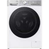 LG D4R9513TPWC, Frontlader, Freistehend, Silber, Weiß, Links, Schwarz, Drehregler, Berührung