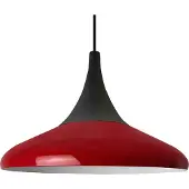 Bamyum Pendelleuchte Paladin Metall Ø35cm, Rot Modern Hängelampe