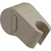 Hansgrohe WallStoris Planet Edition Push-Hansbrausehalterung, Sand recycelt, 28918210