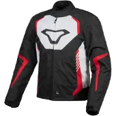 Macna Tazar Schwarz Rot CE Jacke Größe S