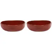 Serax - La Mère Schale M, venetian red (2er Set)