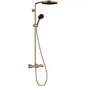 Hansgrohe Pulsify S Puro Duschsystem 260 1 Strahlart, mit Ecostat Fine und Duschkopf 3 Strahlarten