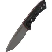 Muela Full Tang Schwarzes Micarta-Messer, Satin