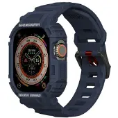 Skinarma Band+Case Mecha 2in1 Apple Watch 49mm navy