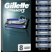 Gillette Ersatzkö pfe Mach3 8 Stü ck