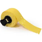 Brady M6-25x75-7643-YL, Trägerlose Kabelanhänger, Gelb, 25 x 75 mm (50 Stück)