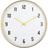 Karlsson - Wanduhr Sporty - Gelb - Ø40cm