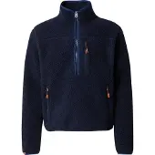 Superdry für Herren. M2014149A Outdoor Fleece Half Zip navy (L), Lässig, Polyester, Draußen, Marine