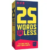 USAopoly 25 Words or Less Partyspiel – Das Ratespiel mit Wortlimit-Herausforderung