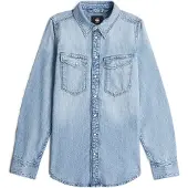 G-Star Slim Western Hemd - Hellblau - Damen - S