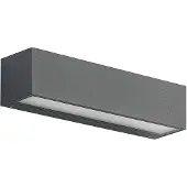 Arcchio LED Aussenwandleuchte Lengo , schwarz, Aluminium, Modern, LED Wandleuchte außen