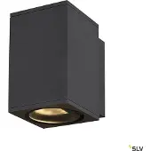 SLV Enola LED Wandaufbauleuchte Square IP65 Anthrazit