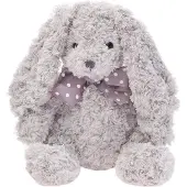 Beppe Królik Caramen Szary z Kokard Pluszowa Maskotka 28 cm