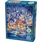 Cobble Hill Puzzle Ski Town - 500 Teile Winterspaß Puzzle