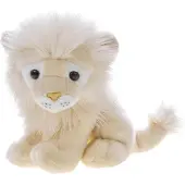Beppe Plüschtier Löwe Weiß 30 cm -Zoo-Serie