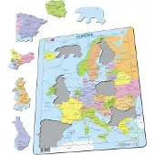 Larsen Puzzlespiel Politisches Europa Maxi