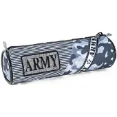 FANDY Stiftehalter-Rolle „Army“ 1 m, grau-camouflage –