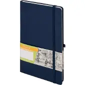 Antrax Notizbuch A5 Dots Romantik marineblau