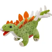 Beppe Hellgrüner Stegosaurus-Plüsch, 30 cm