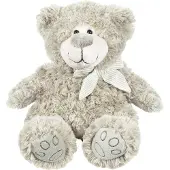 Beppe Plüschtier: Bär mit Schleife, ecru, 27 cm