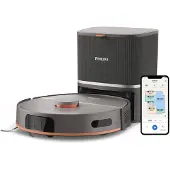 Philips HomeRun 5000 Series Saug- & Wischroboter, Staubbeutel, Staubbeutel, Acrylnitril-Butadien-Styrol (ABS), 0,26 l, Ladend, 66 dB