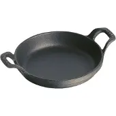 Staub Auflaufform Stapelbar Rund Schwarz 20 cm