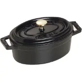 Staub Minis, Einzelpfanne, Schwarz, Eisenguss, 0,25 l, 800 g