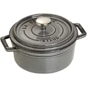 Staub Cocotte, Einzelpfanne, Grau, Eisenguss, 0,4 l, 1 Stück(e), 12 cm