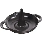 Staub Auflaufform Verticale Roaster Schwarz 24 cm