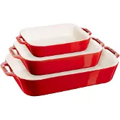Staub 1008690 Backblech 3 Einheiten