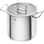 Zwilling Hoher Professioneller Suppentopf Mit Deckel 13.3l Silber Silber One Size