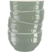 Staub Servier 4er-set Schalen Eukalyptus 14 Cm
