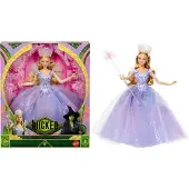 Wicked Wicked: For Good von Universal Pictures Glinda-Puppe mit filmgetreuem Outfit und 3 Accessoires, Modepuppe, Weiblich, 6 Jahr(e), Mädchen, 290 mm, Mehrfarbig