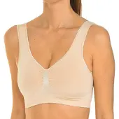 Intimidea Sport-BH in Beige | Gr.: XXL