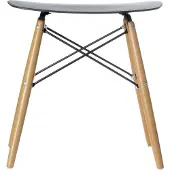 Meet by Paperflow Hocker Skoll, B 470 x T 350 x H 480 mm, pflegeleichte Polypropylen-Sitzschale weiß