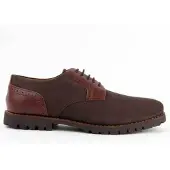 Purapiel Oxford Lederschuh für Herren in Braun, Modell Herac3