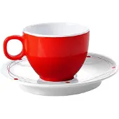 OEM Antislip Espressotasse Melamin Cosmic