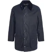 Barbour Beaufort Wachsjacke Dunkelblau
