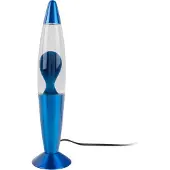 Leitmotiv - Tischleuchte Funky Rocket Lava - Blau - Ø8.6x35.5cm Tischlampe - Nachttischlampe, Wohnzimmer, Schlafzimmer