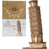 NICE-IDEA SCHÖNE IDEE Holzpuzzle 3D Schiefer Turm von Pisa E009