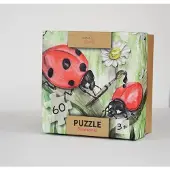 Mama Maluje Puzzle Biedronki 60 elementów Akwarelowe dla dzieci