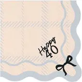 GoDan S.A Happy 40 Servietten 33x33cm 12 Stk